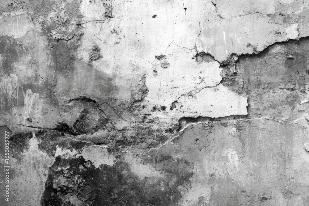 Obraz premium Cracked Old Wall Texture