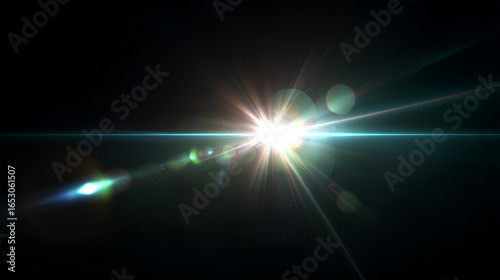 transparent sunlight special lens flare light effect. Stock royalty free image.