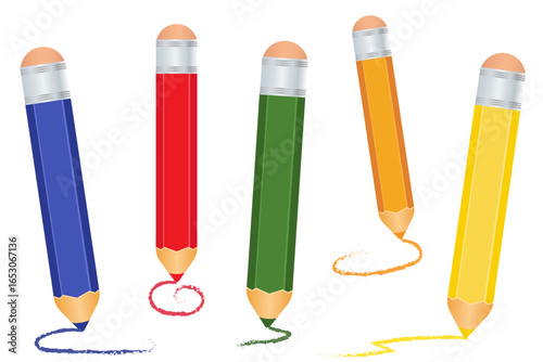 Colored pencils with grater and pencil texture drawings, pencil drawing, strokes, pencil lead