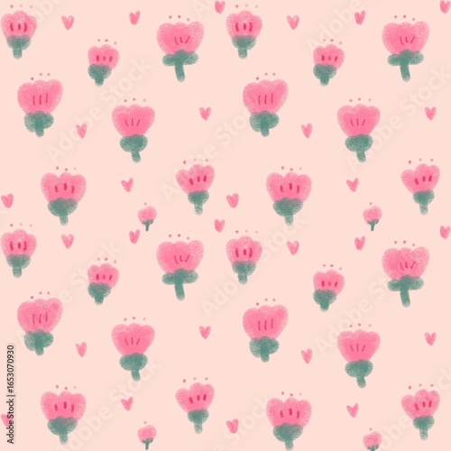 Love design flower beautiful greeting 