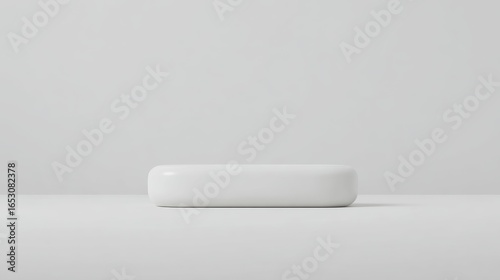 Wallpaper Mural Minimalist communication device with sleek design on neutral backdrop Torontodigital.ca