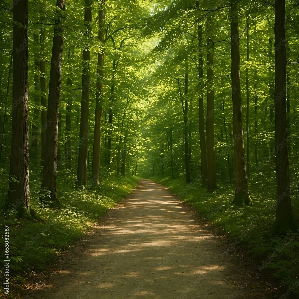 Fototapeta premium road in the forest