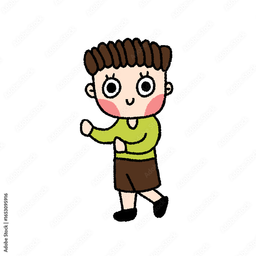 Obraz premium boy dancing