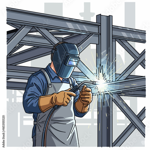 welder at work