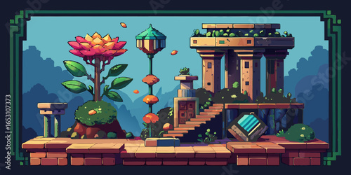 flowers in the city