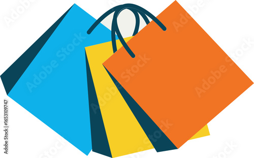 Shopping Bag Flat Icon. Pixel Perfect. For Mobile and Web.Shopping bag icon set. Outline bag symbol. Package icon in line. Shop bag in outline. Stock vector illustration.Shopping bag icon silhouette 