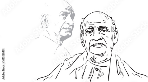 Foto Sardar Vallabhbhai Patel