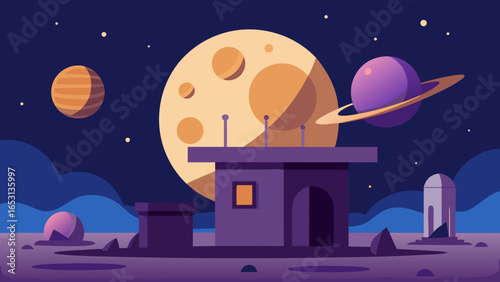 An Abandoned Celestial Mechanics Workshop with Giant Gears