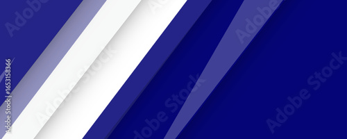 Modern vector background of overlapping translucent blue triangles — editable for presentations, banners and web design.
