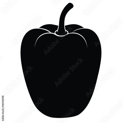 Paprika, Silhouette, Pepper, Vegetable, Spice, Chili, Capsicum, Herb, Food, Cooking, Kitchen