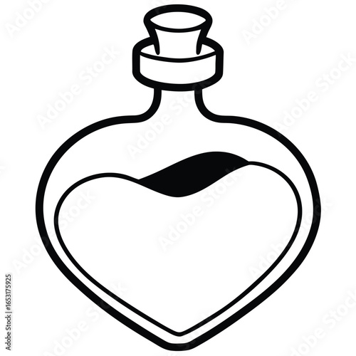 love potion bottle
