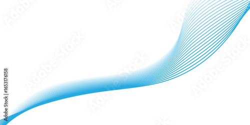 Abstract watercolours wave element for design modern