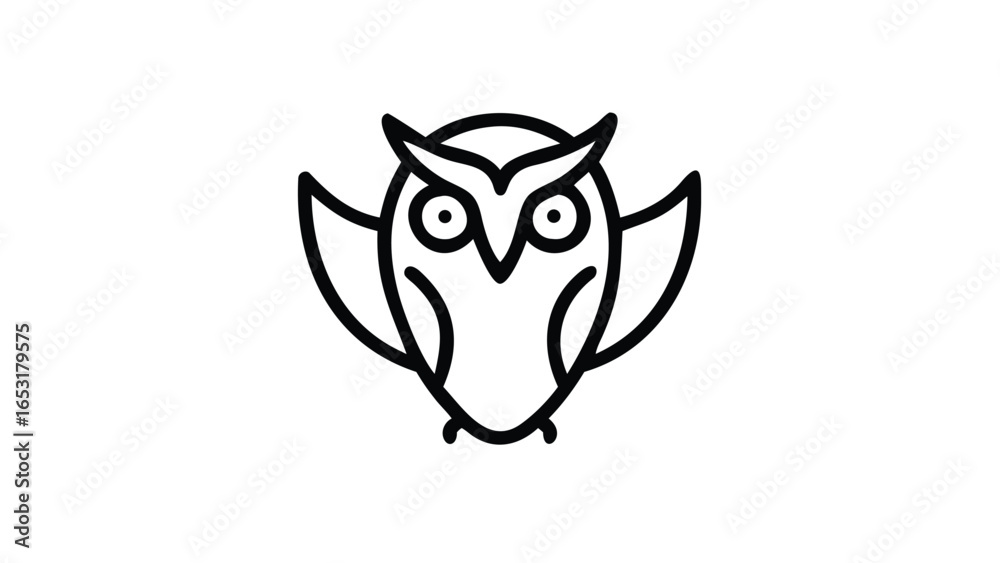 Fototapeta premium tribal tattoo design animal vector icon