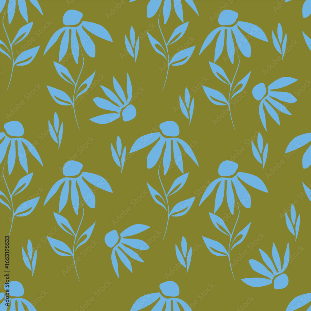 Fototapeta premium seamless floral pattern