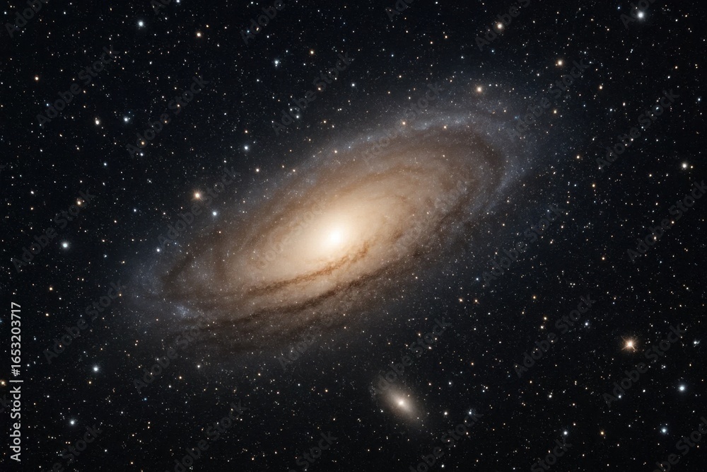 Obraz premium A Glimpse into the Mystery of the Milky Way Galaxy
