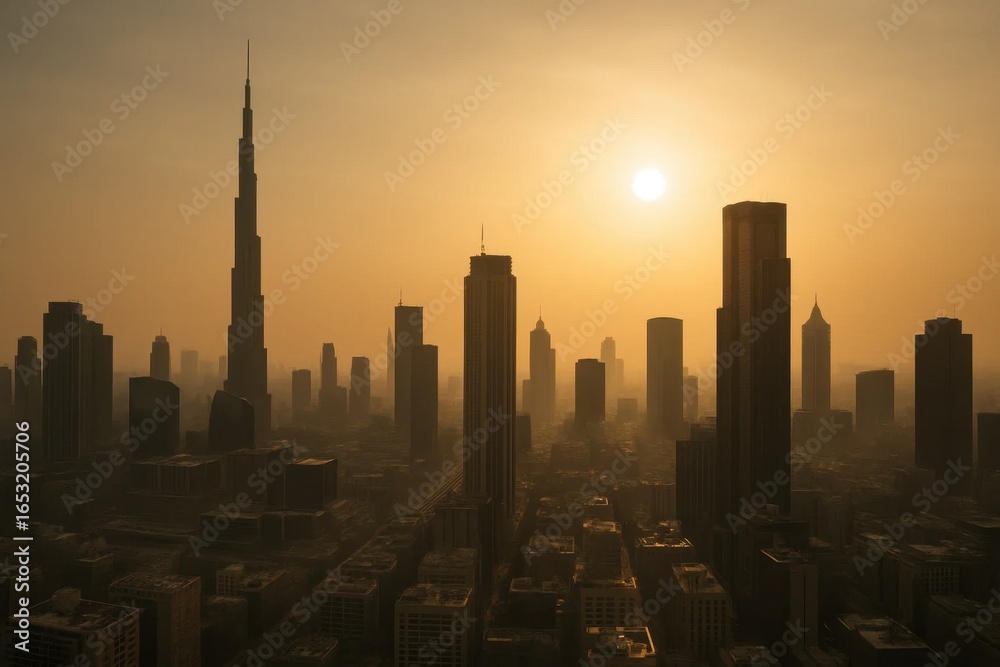 Fototapeta premium A Cityscape Awakens