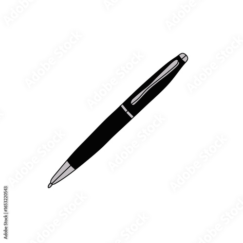 pen isolated on white background
