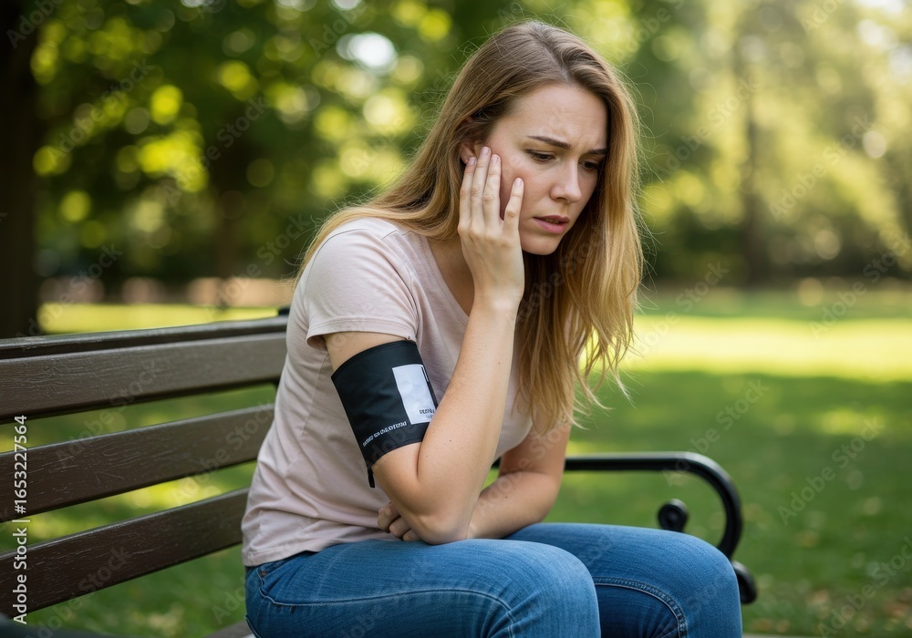 Females women feeling dizzy anxiety, headache migraine brain disease disorder and brain stroke and symtoms of low blood pressure Females women feeling dizzy anxiety, headache migraine brain disease disorder and brain stroke and symtoms of low blood pressure