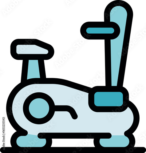 Exercise bike representing fitness, workout, and active lifestyle for health and well being