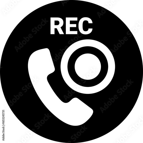 Phone Call Recording Icon