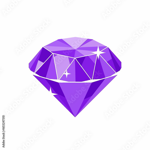 Purple Gemstone Luxury and Elegance