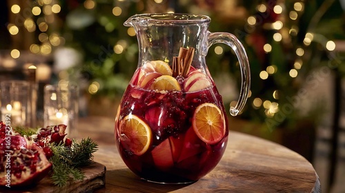 Festive christmas sangria recipe holiday drink ideas easy homemade sangria recipe christmas party drinks pitcher