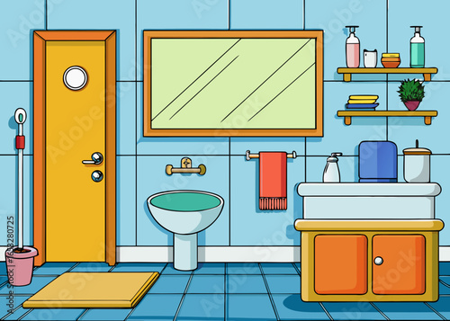Modern bathroom