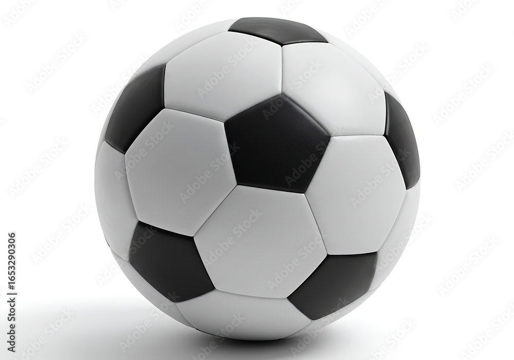 Black and white soccer ball sport game Black and white soccer ball sport game