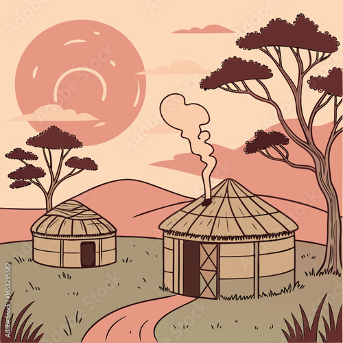 house in the desert