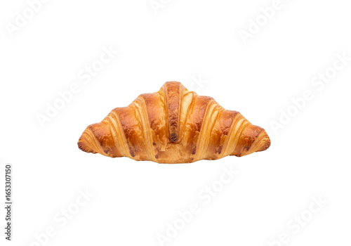 butter croissant png on transparent background