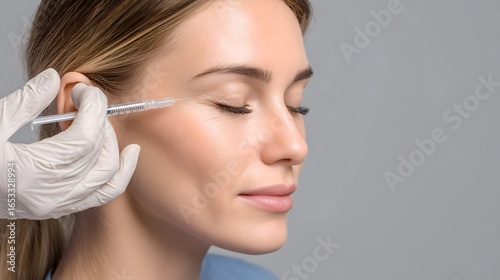 Cosmetic Injection Procedure for Wrinkle Treatment