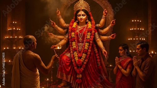 Maa Durga Hindu Goddess of Power and Protection
