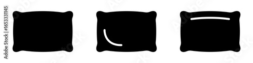 Wallpaper Mural Pillow icon set. Soft cushion symbols collection. Torontodigital.ca