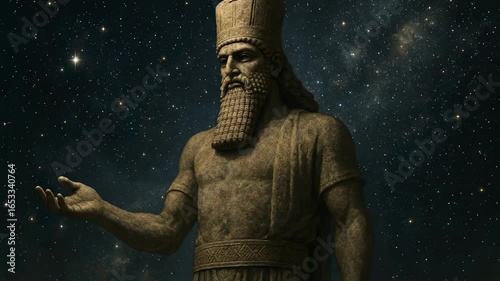 Anshar Mesopotamian God of the Sky and Primordial Heavens