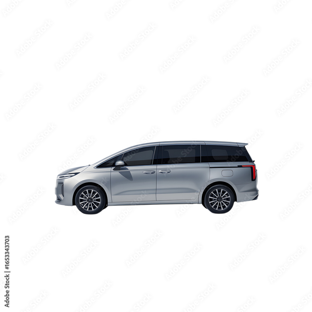 Fototapeta premium Silver SUV