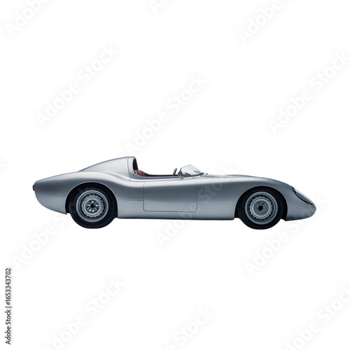 White Vintage Roadster