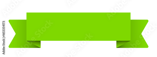 blank ribbon isolated on transparent background. blank ribbon