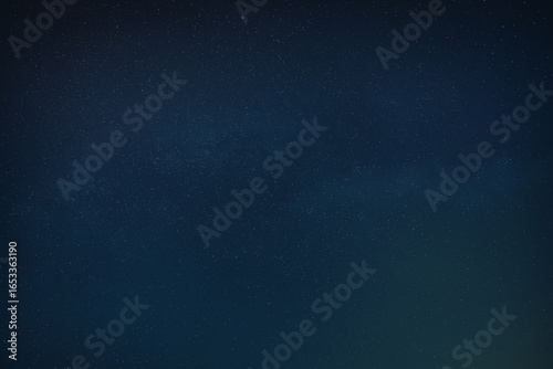 Starry Night with Milky Way Band in Clear Sky