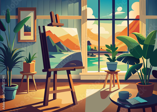 Vector Painting and Art – Brushes, Canvases, and Creativity
