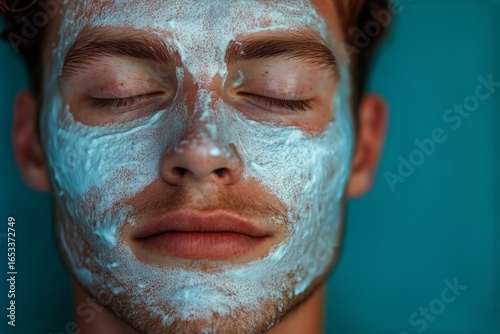 Refreshing Facial Treatment Session for Skin Rejuvenation With Soft Face Mask...