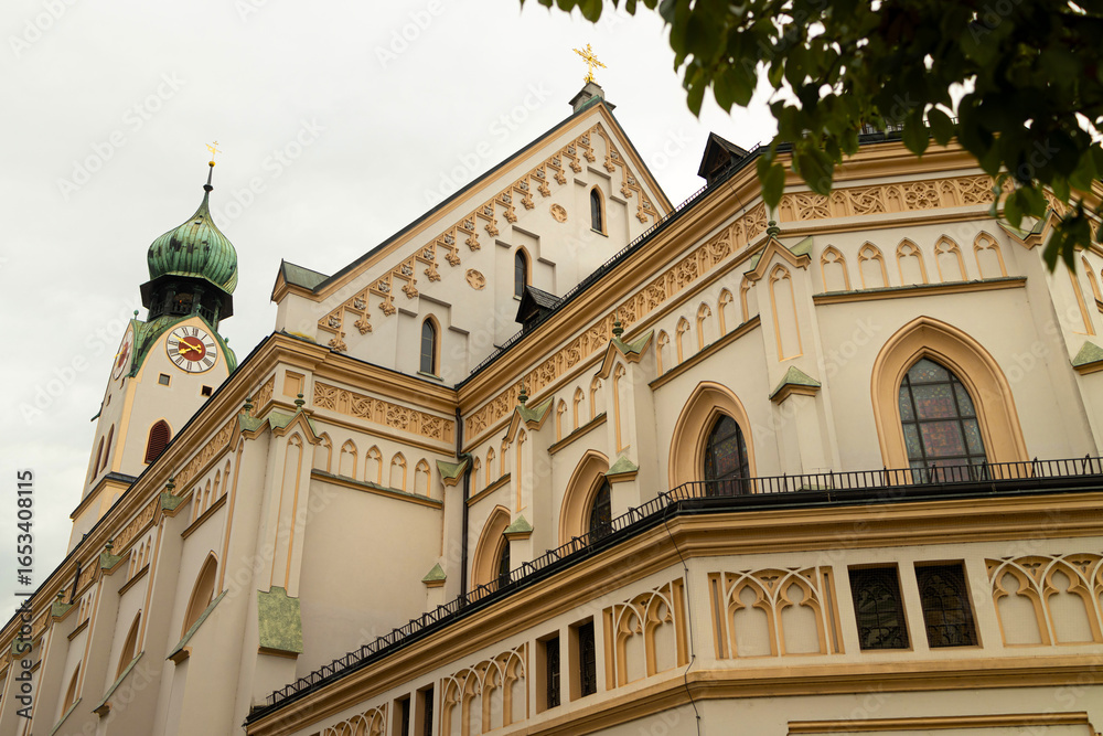 Fototapeta premium historic rosenheim germany in bavaria