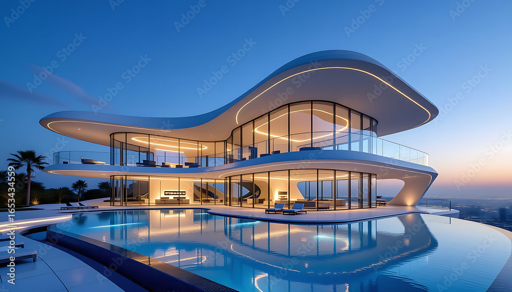 Fototapeta premium Luxury Mansion
