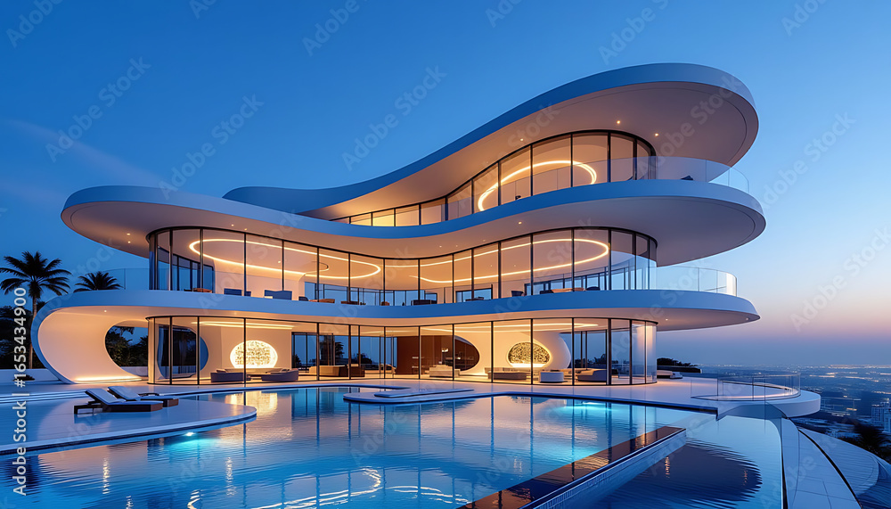 Fototapeta premium Luxury Mansion
