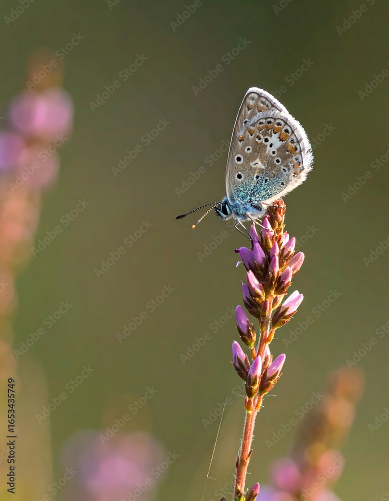 custom made wallpaper toronto digitalButterfly perched on flower