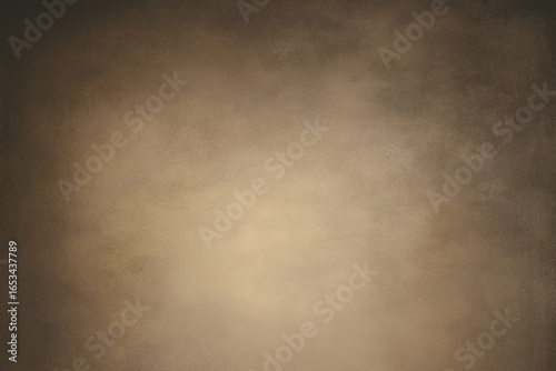 Plain Brown Minimalist Background with Gradient Lighting