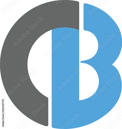 CB logo design. BC logo design. CB circle logo design. Minimalist CB logo design. Luxury logo design. Simple logo design. C logo design. B logo design