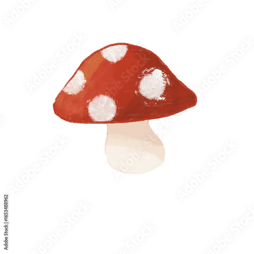 Red mushroom