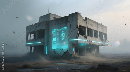 old abandoned factory