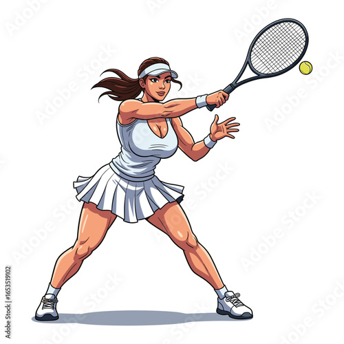 Female Tennis Player