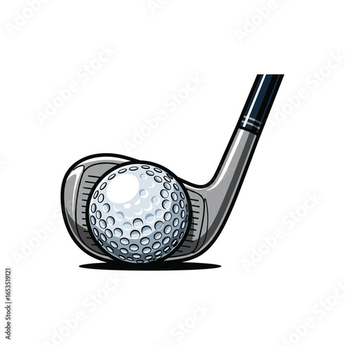 Golf Club and Ball